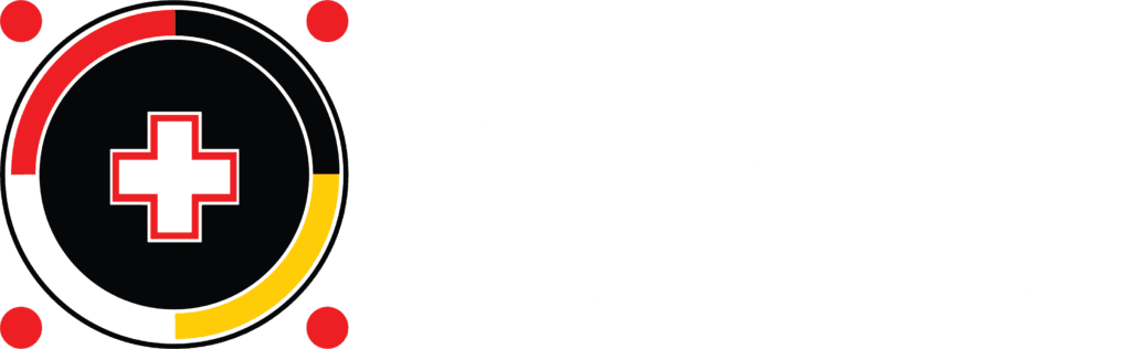 North Segment Logo with White Text and Transparent Background