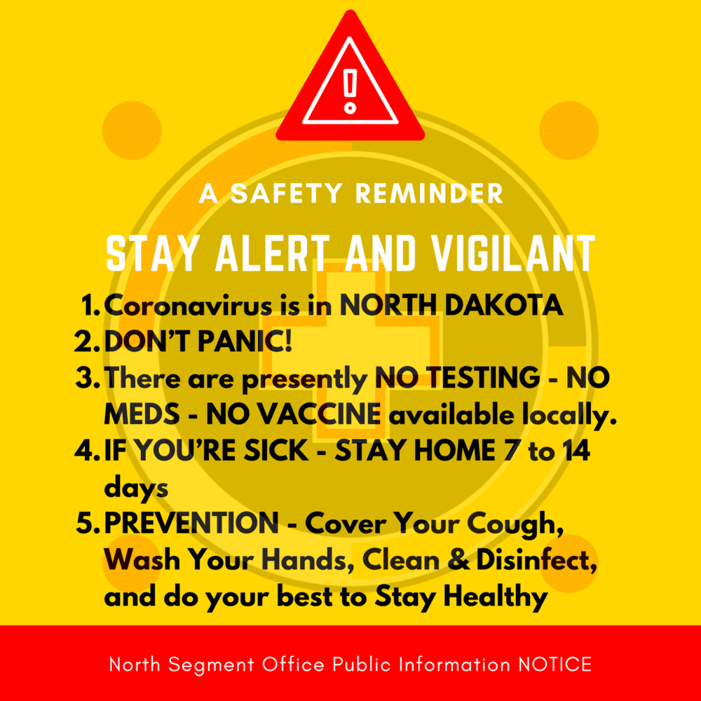A Safety Reminder: Stay Alert and Vigilant