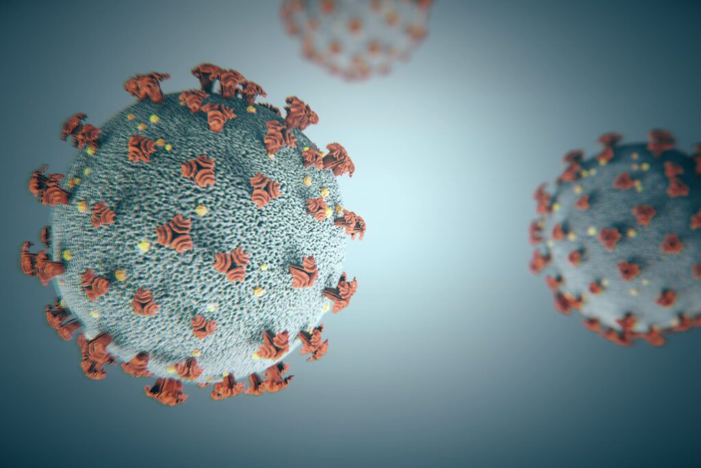 Germ virus bacteria coronavirus 2019-nCov.