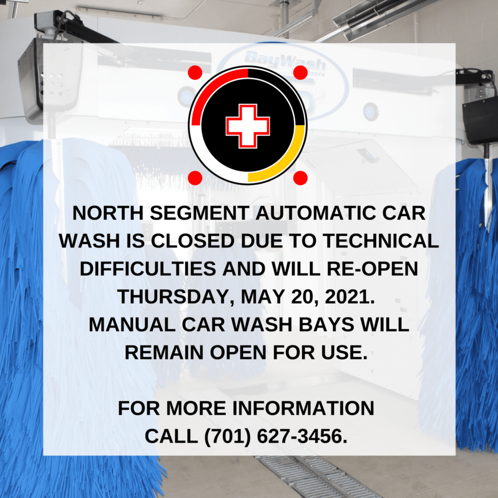 Automatic Car Wash Closed