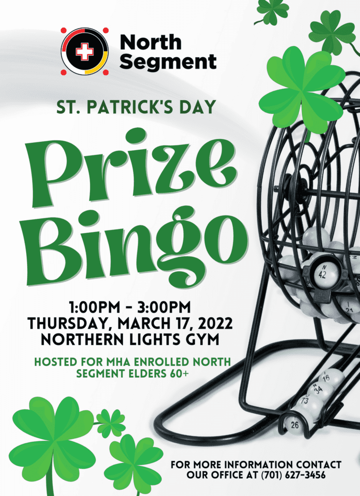 Elder St Patricks Day Bingo