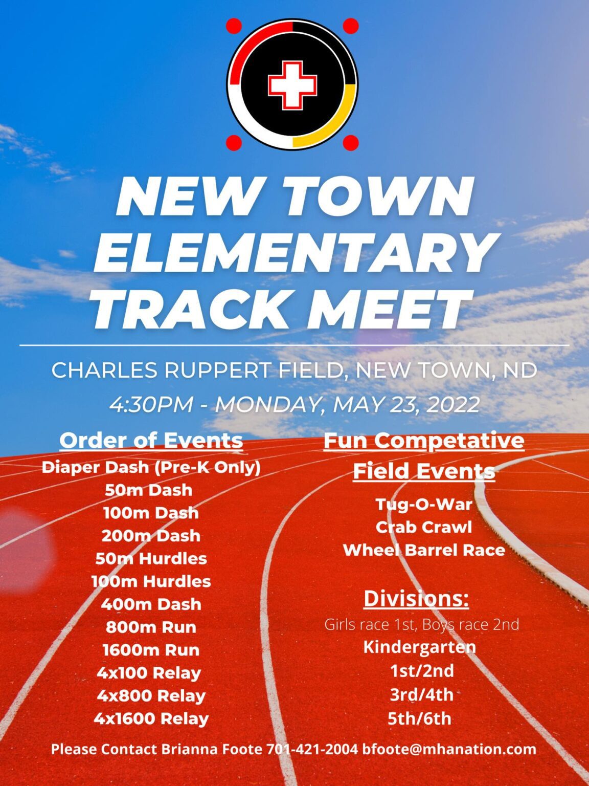 New Town Elementary Track Meet North Segment