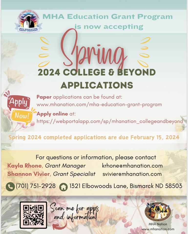 MHA Education Grant Program flyer